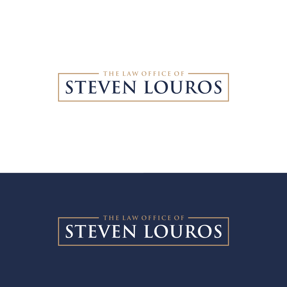 Logo Design by jo.art for The Law Office of Steven Louros | Design #36259280