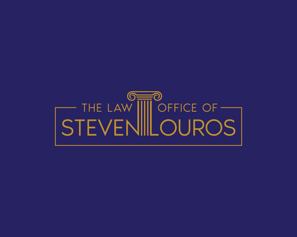 Logo Design by Janna Design for The Law Office of Steven Louros | Design #36253773