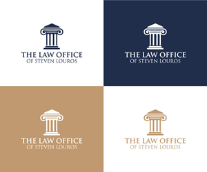 Logo Design by kamruzzaman 5 for The Law Office of Steven Louros | Design: #36280101