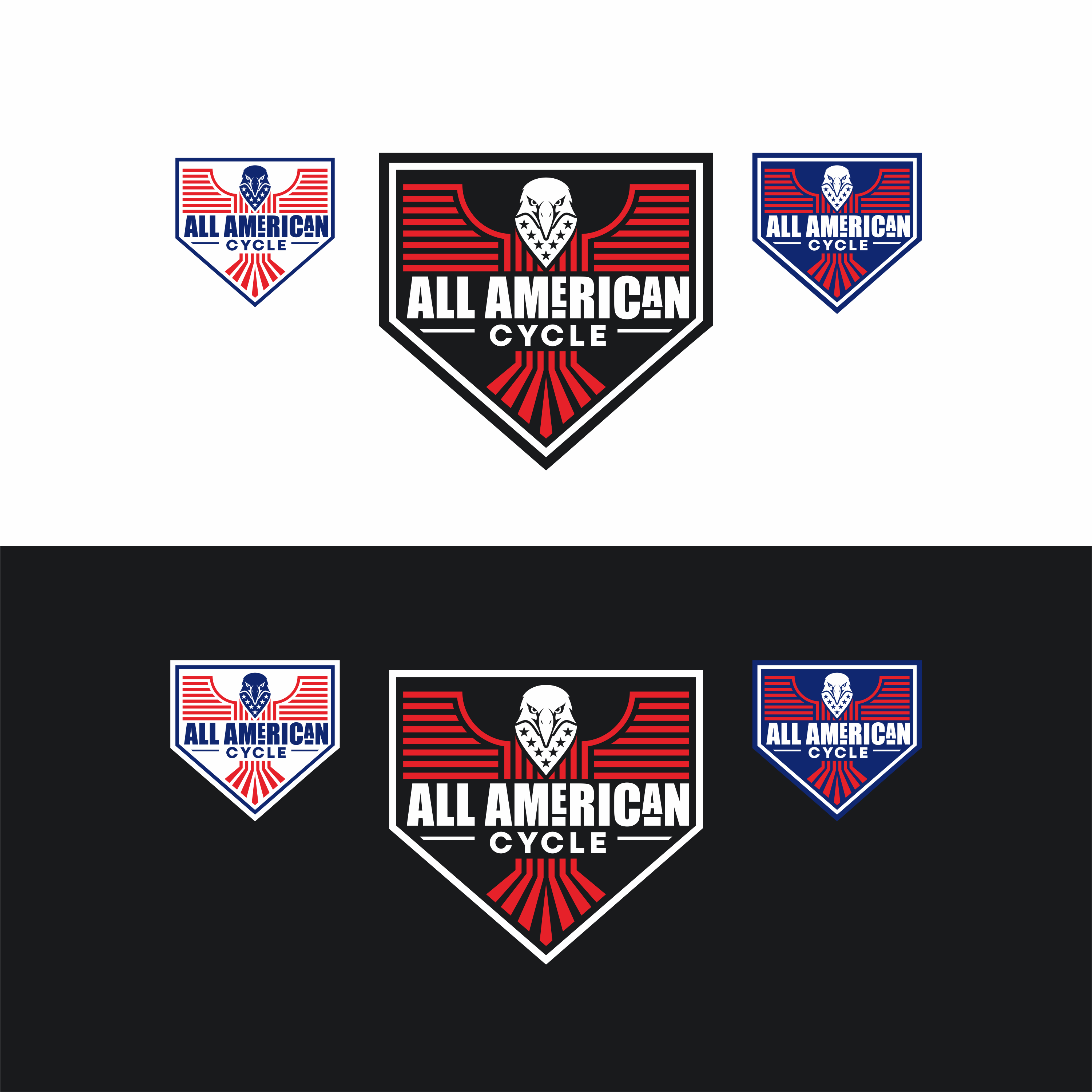 Logo Design by ArtAND_Studio for All American Cycle | Design #36209723