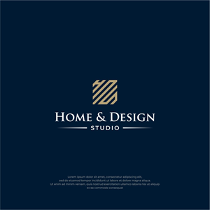Diseño de Logo por Mrlogo.us para Home and Design Studio | Diseño: #36210322
