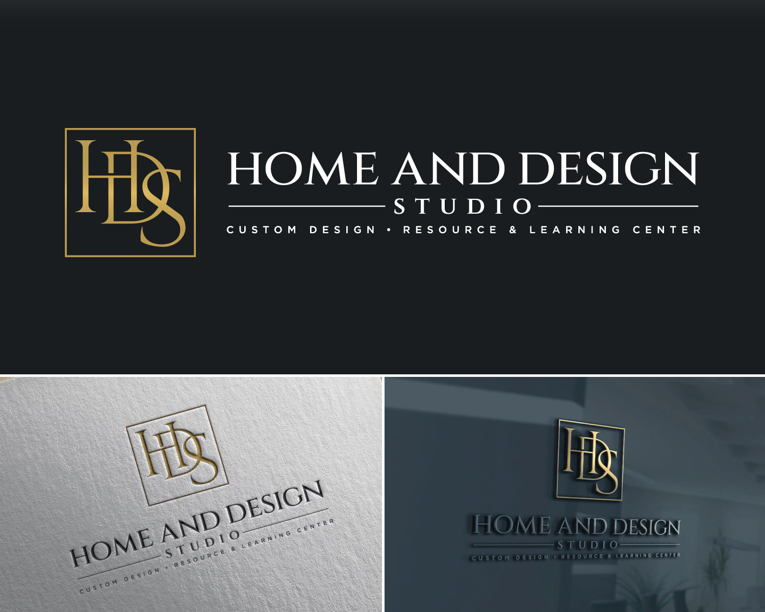 Diseño de Logo por Atec para Home and Design Studio | Diseño #36209104