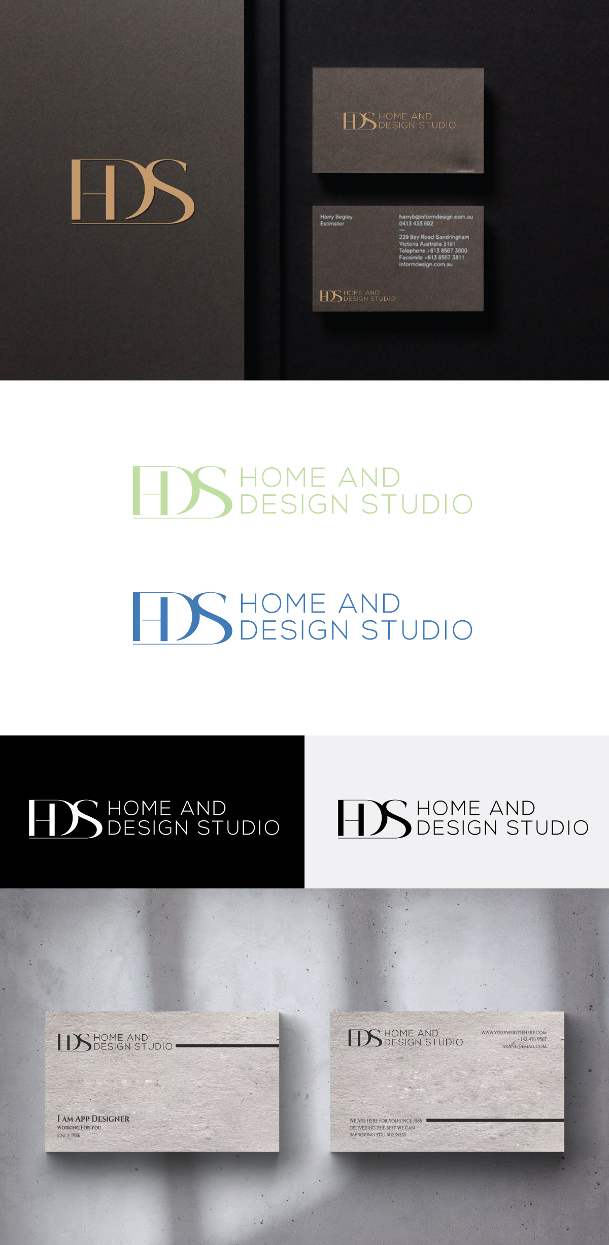Design de Logo par step forward 2 pour Home and Design Studio | Design #36208425