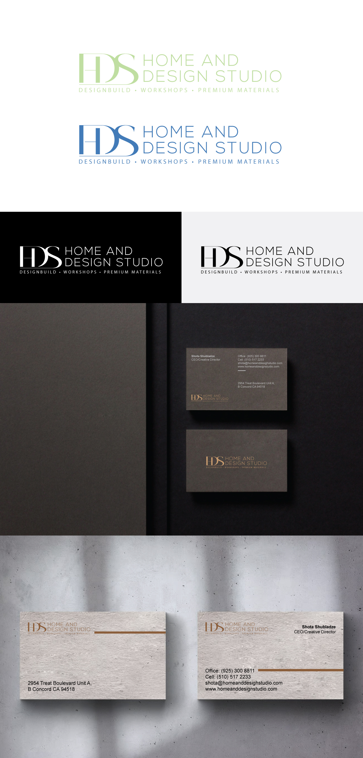Diseño de Logo por step forward 2 para Home and Design Studio | Diseño #36212839