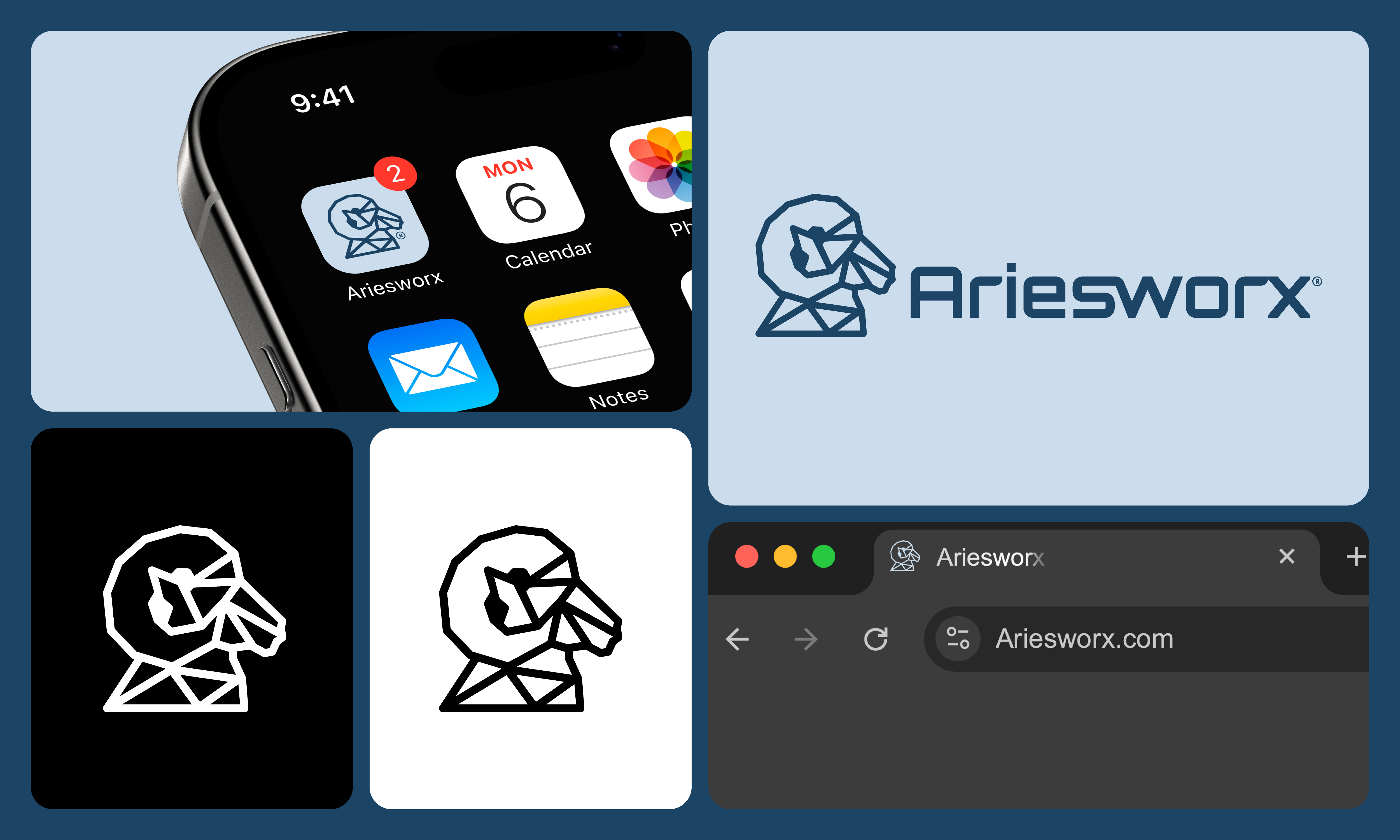 Logo Design by Duvai Studio for ARIESWORX | Design #36216018