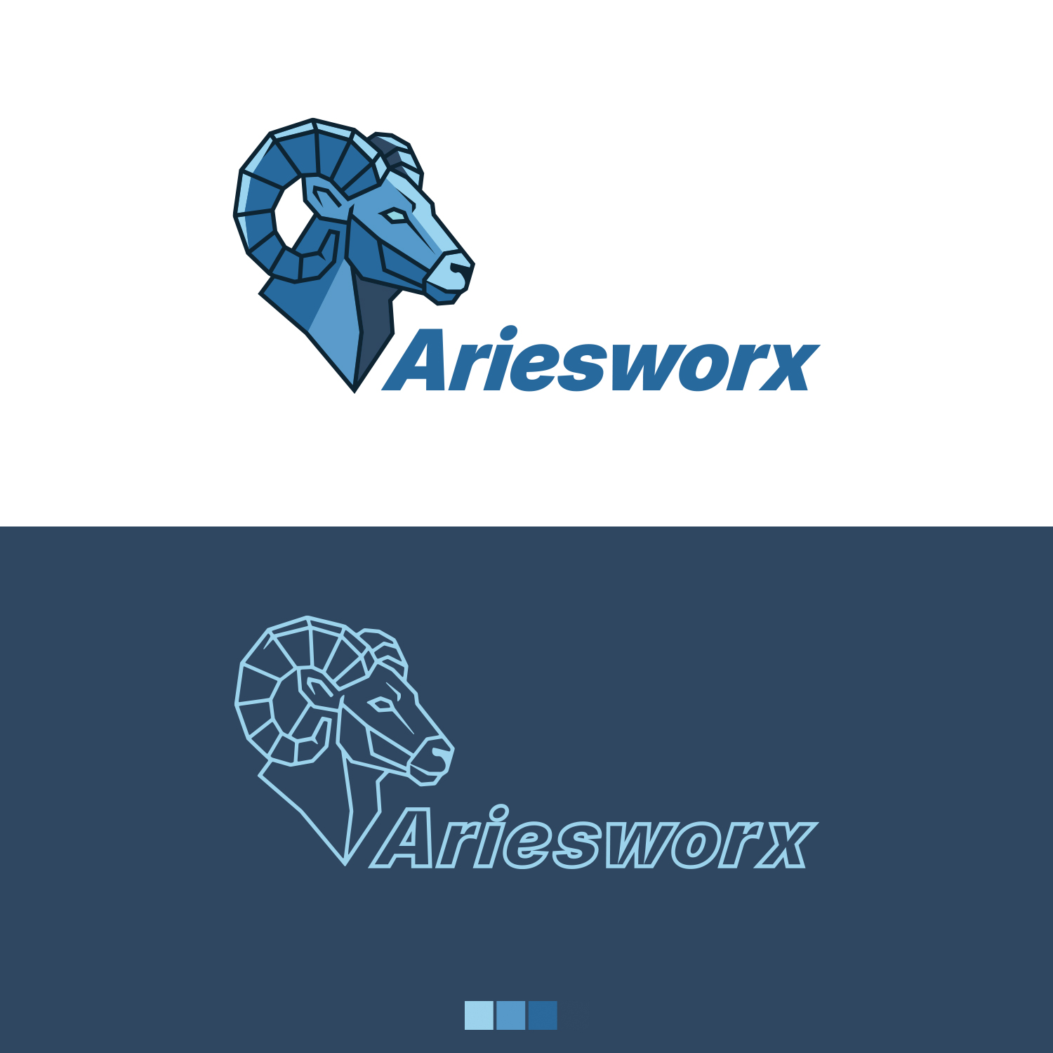 Logo Design by silverbeams for ARIESWORX | Design #36213595