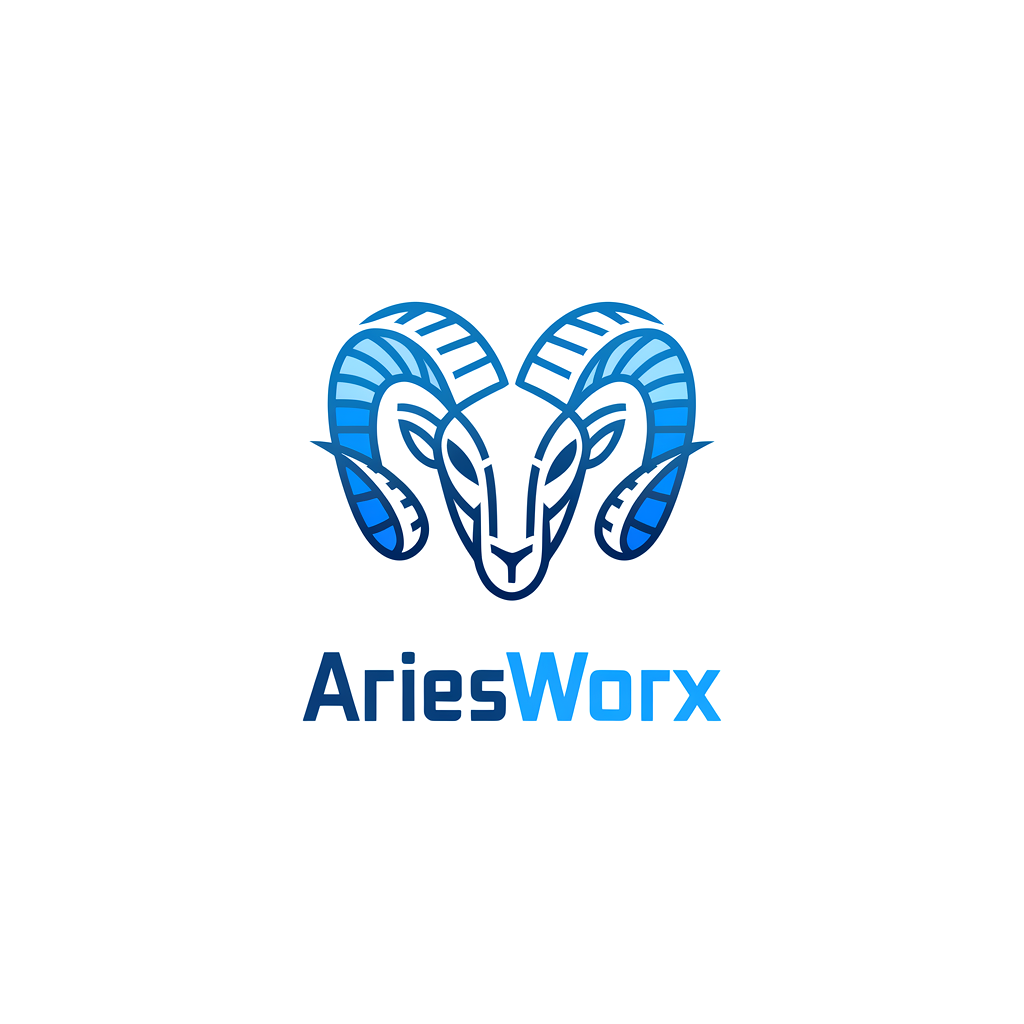 Logo Design by Ar_nisam_usman for ARIESWORX | Design #36223007