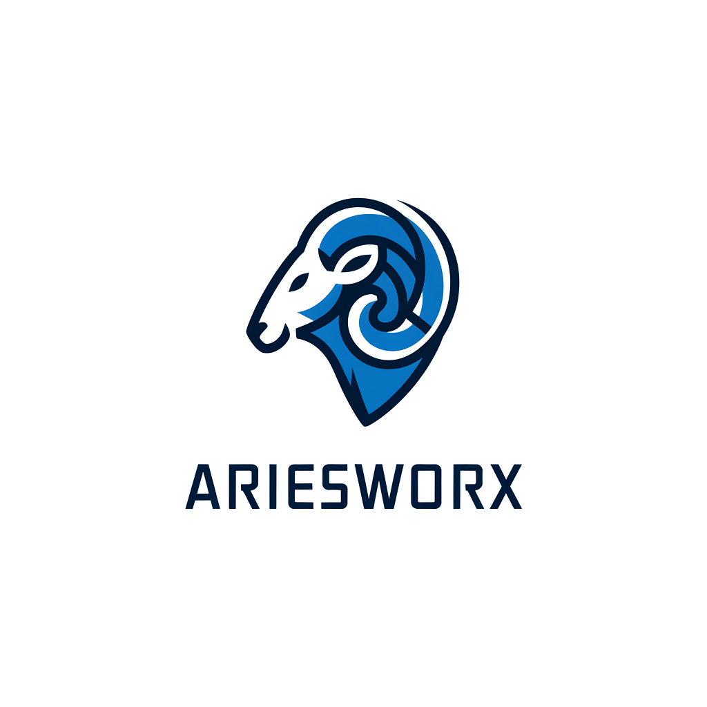 Diseño de Logo por Ar_nisam_usman para ARIESWORX | Diseño #36223009