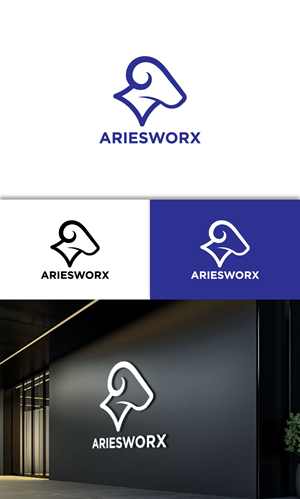 Logo Design by loveqis for ARIESWORX | Design: #36225114