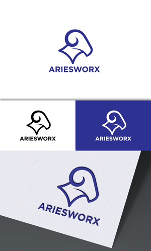 Logo Design by loveqis for ARIESWORX | Design: #36225151
