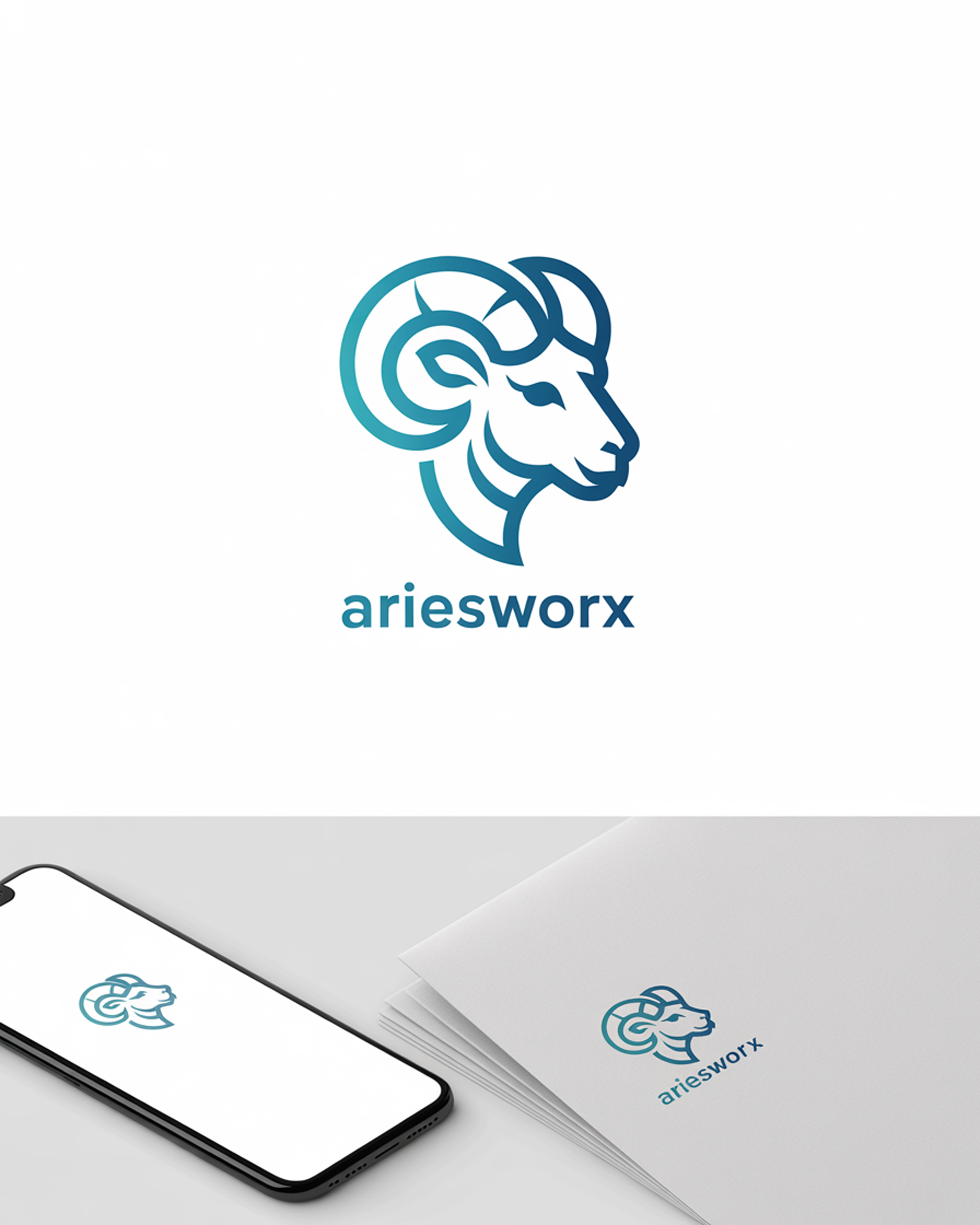 Logo Design by anaya1 for ARIESWORX | Design #36224824
