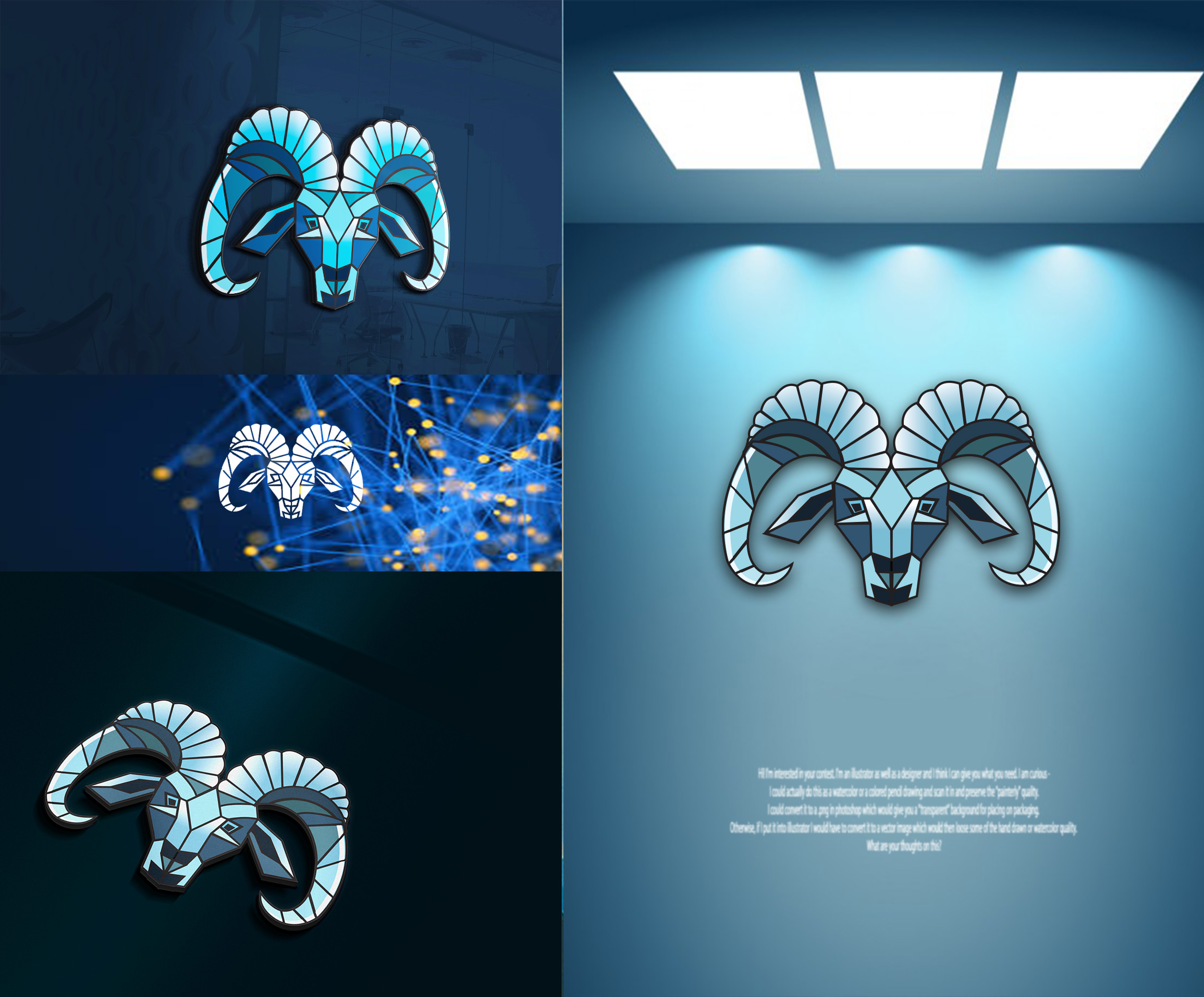 Logo Design by Wonderful design for ARIESWORX | Design #36215874