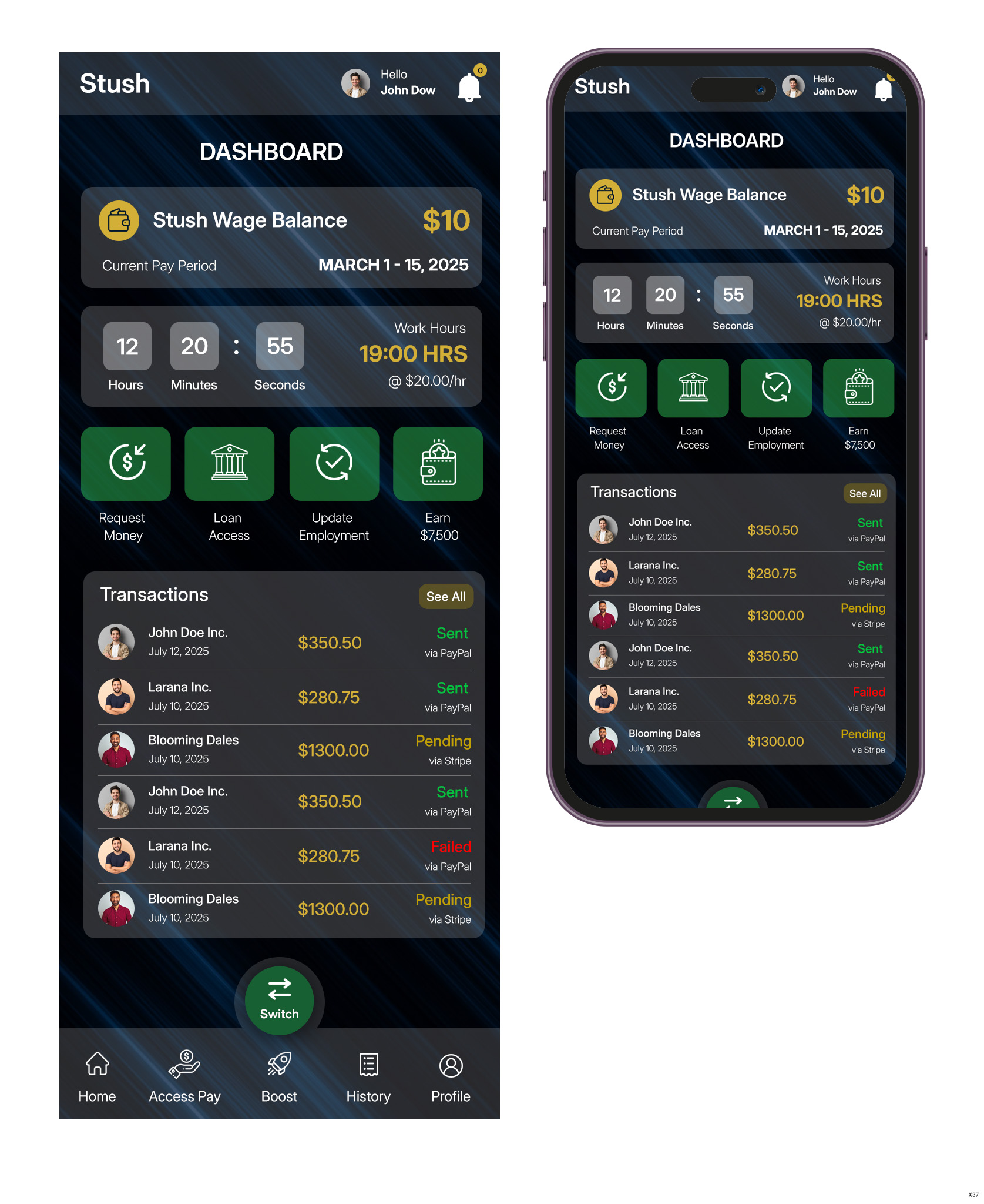 App Design by pb for this project | Design #36223389