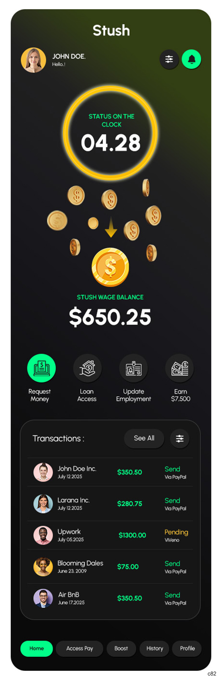 App Design by pb for this project | Design #36236475