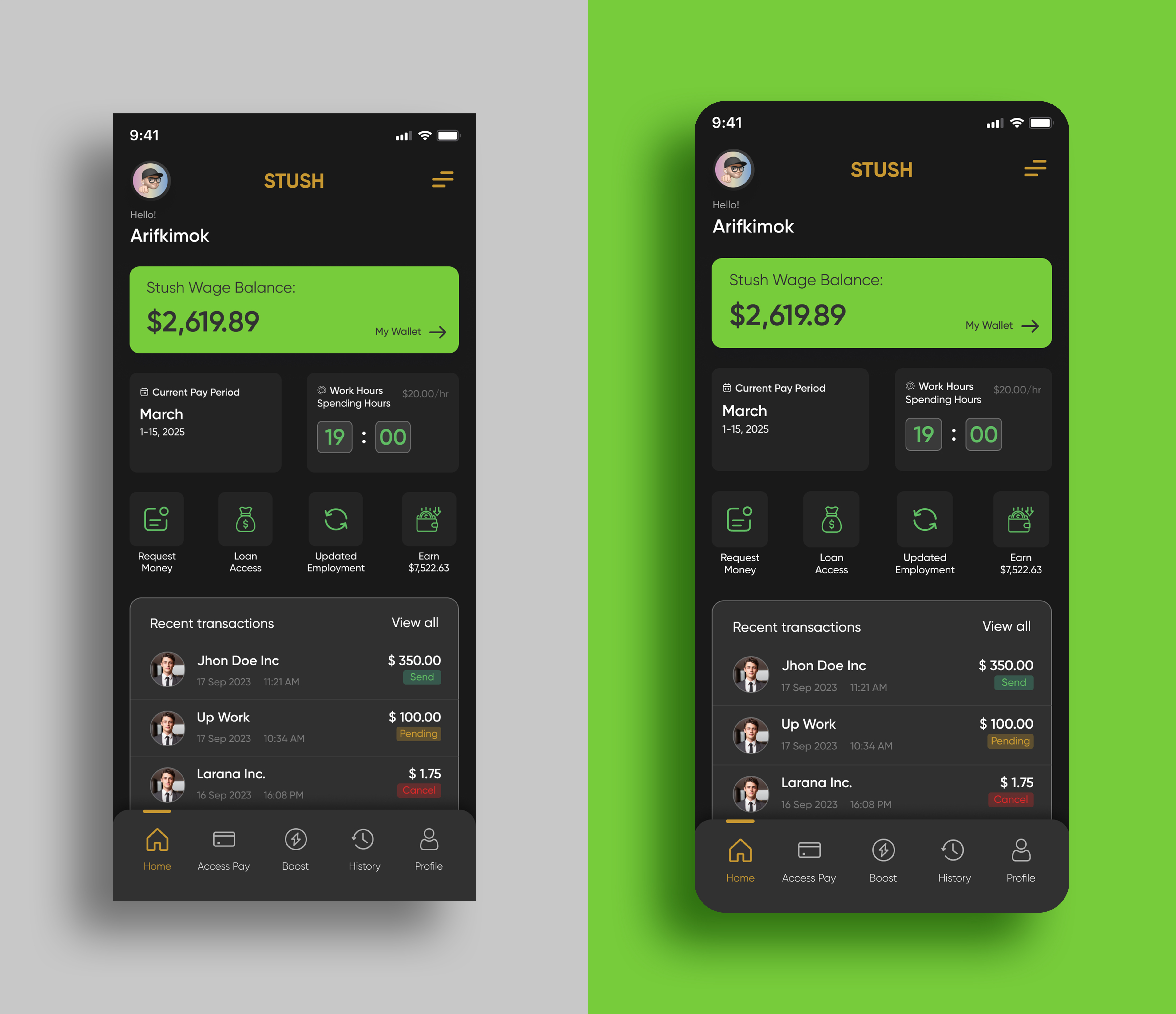 App Design by Graphic Guy for this project | Design #36236058