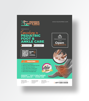 Flyer Design by dadaMEDIA for Frederick Foot & Ankle | Design: #36223260