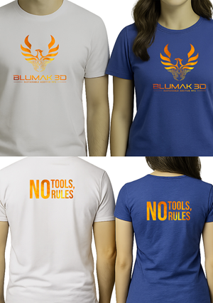 T-Shirt-Design von D@rts für BluMak 3D | Design: #36218296