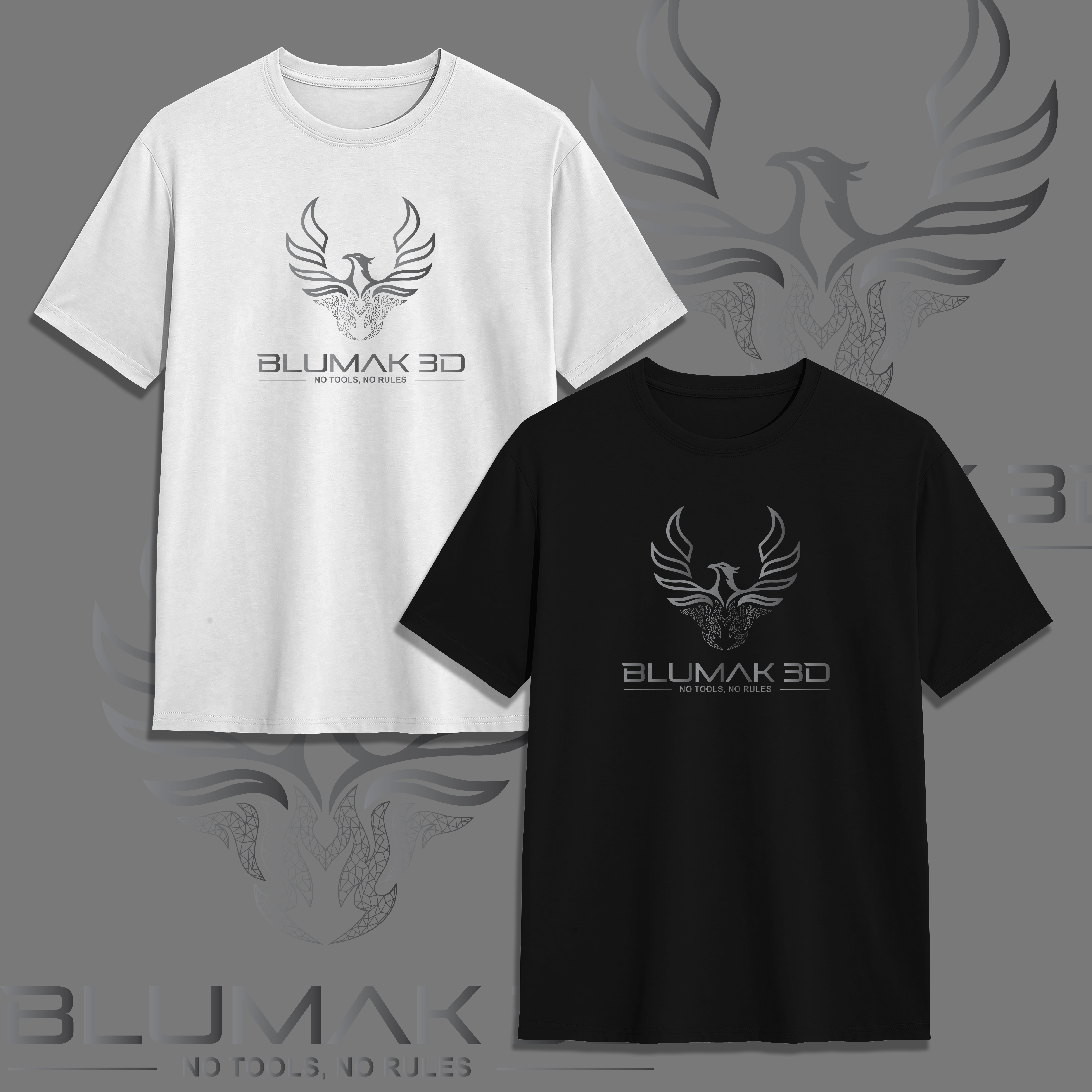 T-Shirt-Design von V FOUR Design für BluMak 3D | Design #36240681