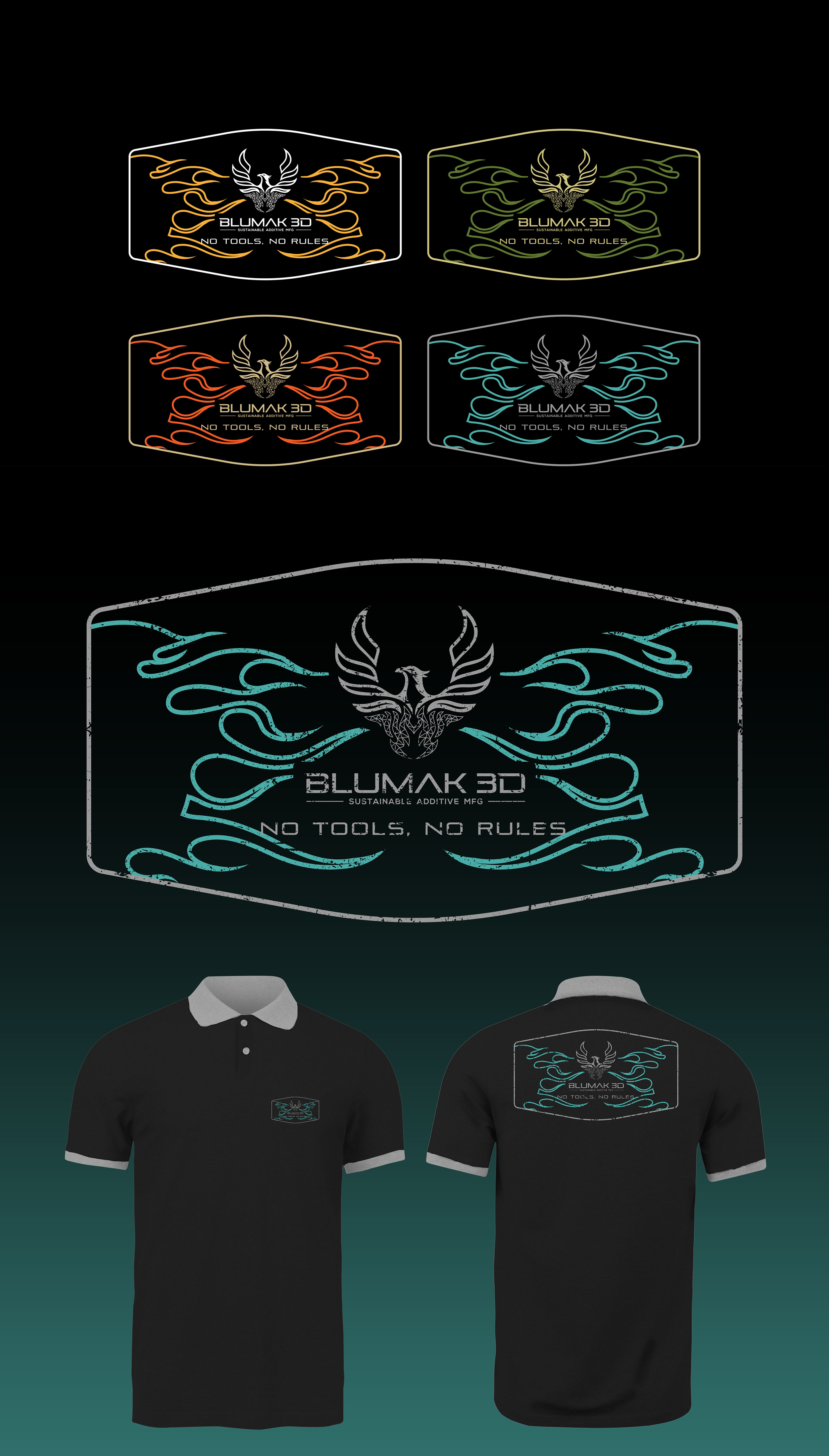 T-shirt Design by KickArt for BluMak 3D | Design #36250854