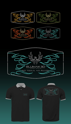 T-Shirt-Design von KickArt für BluMak 3D | Design: #36250854