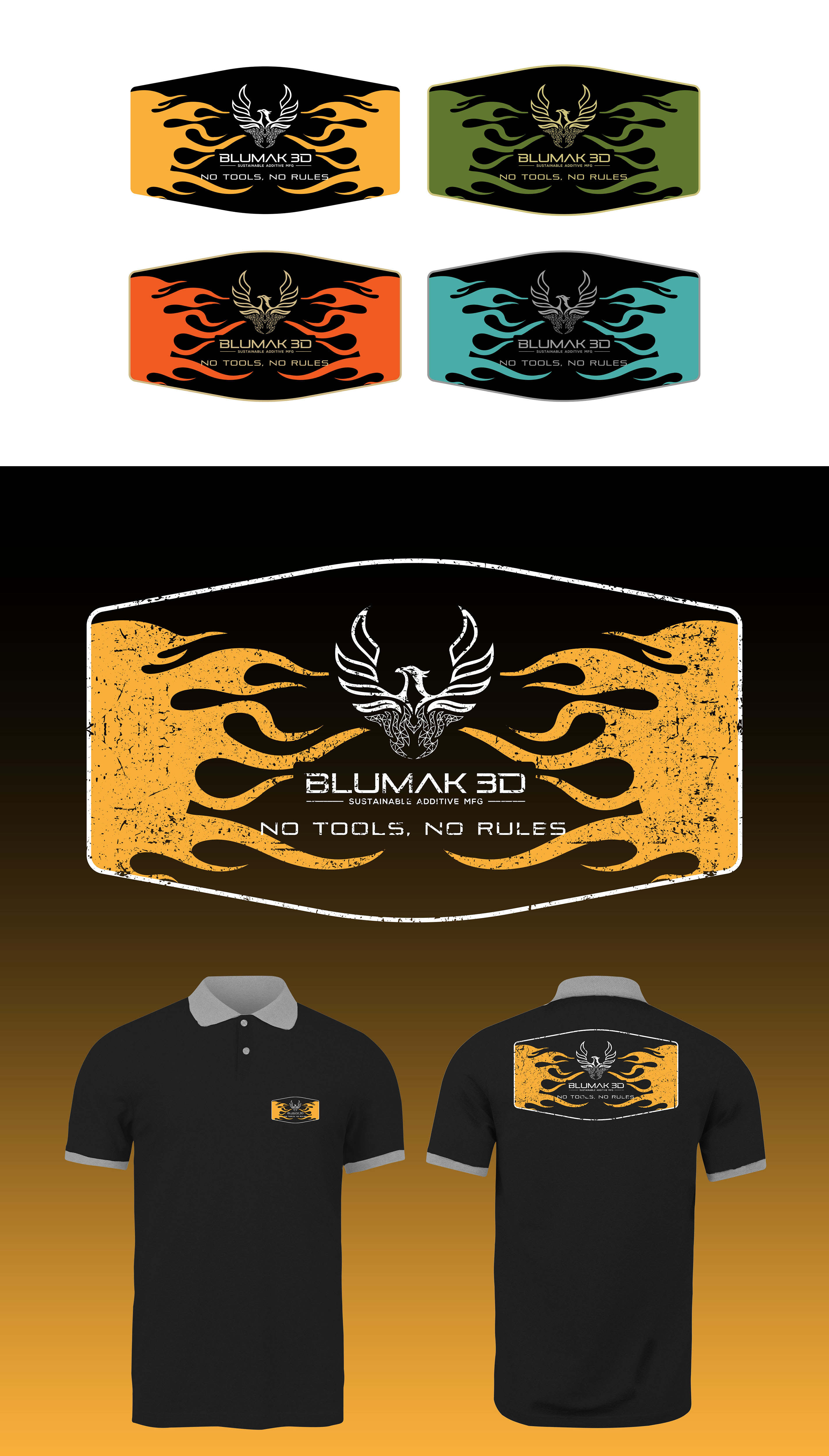 T-shirt Design by KickArt for BluMak 3D | Design #36250857