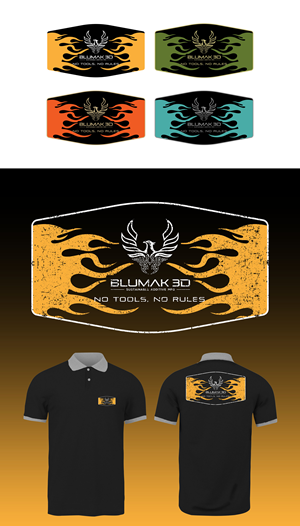T-Shirt-Design von KickArt für BluMak 3D | Design: #36250857