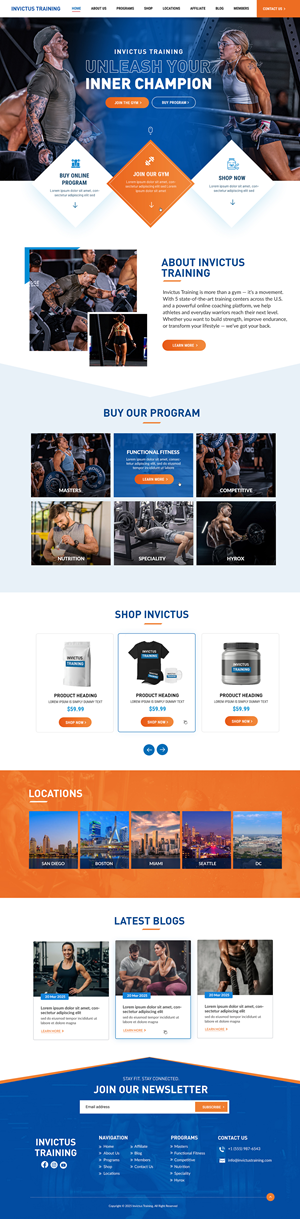 Diseño Web por Blue Sparrow para este proyecto | Diseño: #36227805