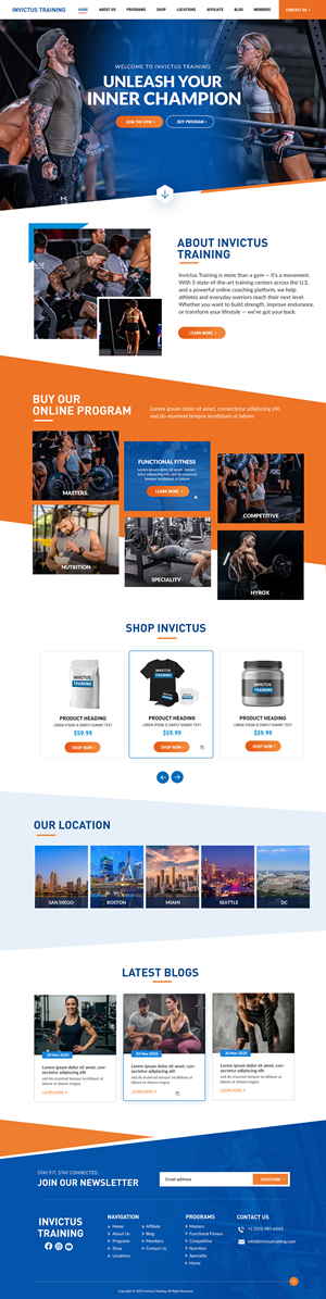 Diseño Web por Blue Sparrow para este proyecto | Diseño: #36227807