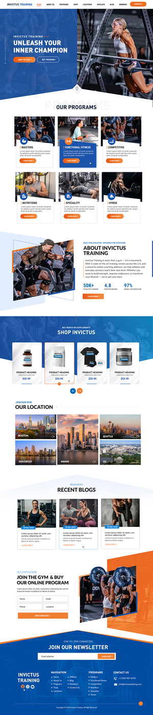 Diseño Web por Blue Sparrow para este proyecto | Diseño: #36227810