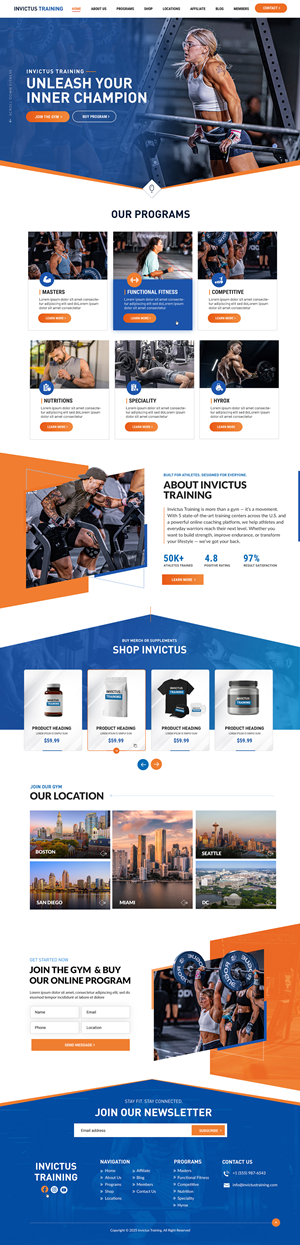 Diseño Web por Blue Sparrow para este proyecto | Diseño: #36227817