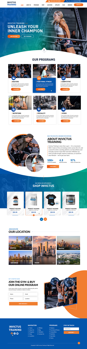 Diseño Web por Blue Sparrow para este proyecto | Diseño: #36227818