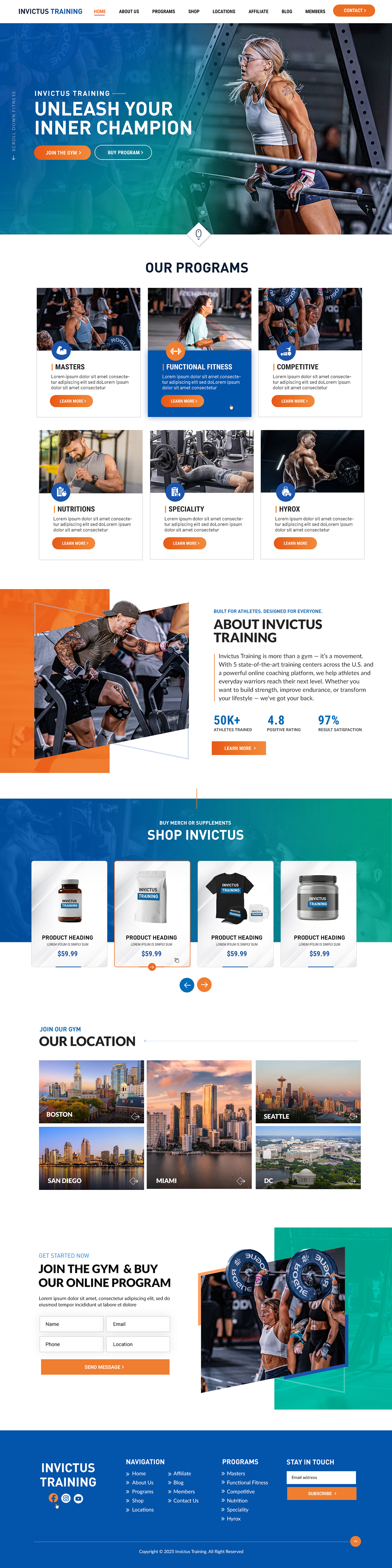 Web Design by Blue Sparrow for this project | Design #36227819