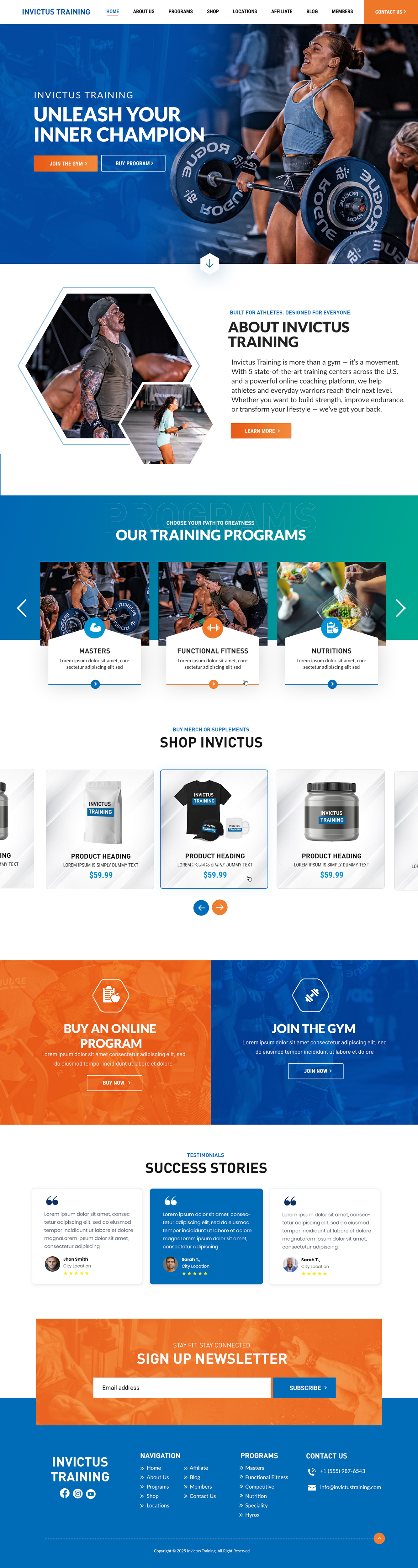 Diseño Web por Blue Sparrow para este proyecto | Diseño #36227825