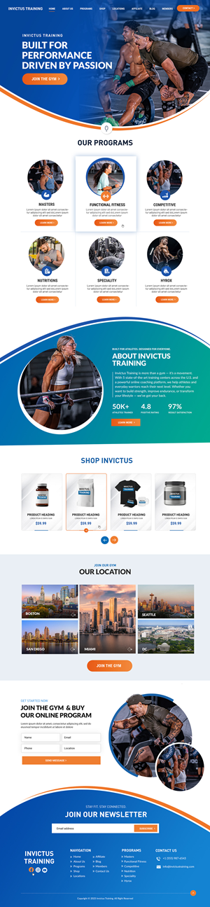 Diseño Web por Blue Sparrow para este proyecto | Diseño: #36228623