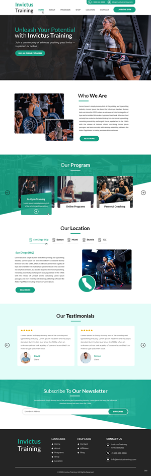 Diseño Web por pb para este proyecto | Diseño: #36236420