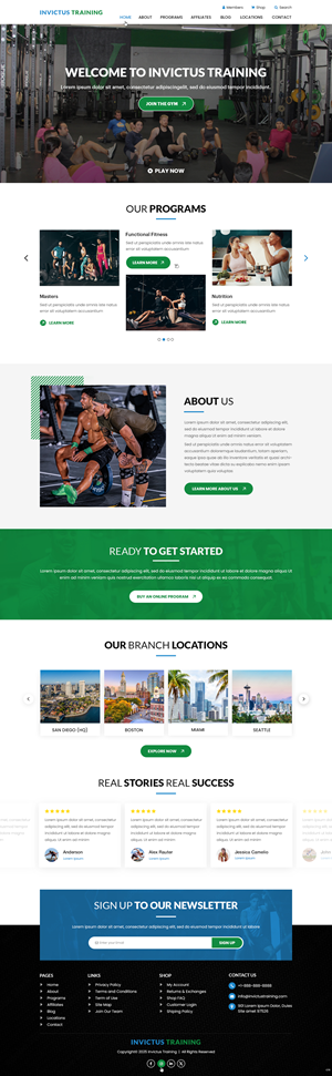 Web Design by pb for this project | Design: #36244379