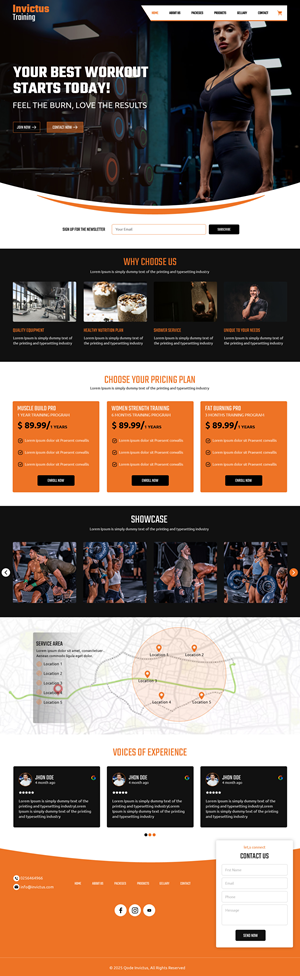 Web Design by Hukam Solanki for this project | Design #36244375