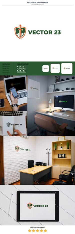 Logo Design by VectorForge for Vector 23 | Design: #36224366