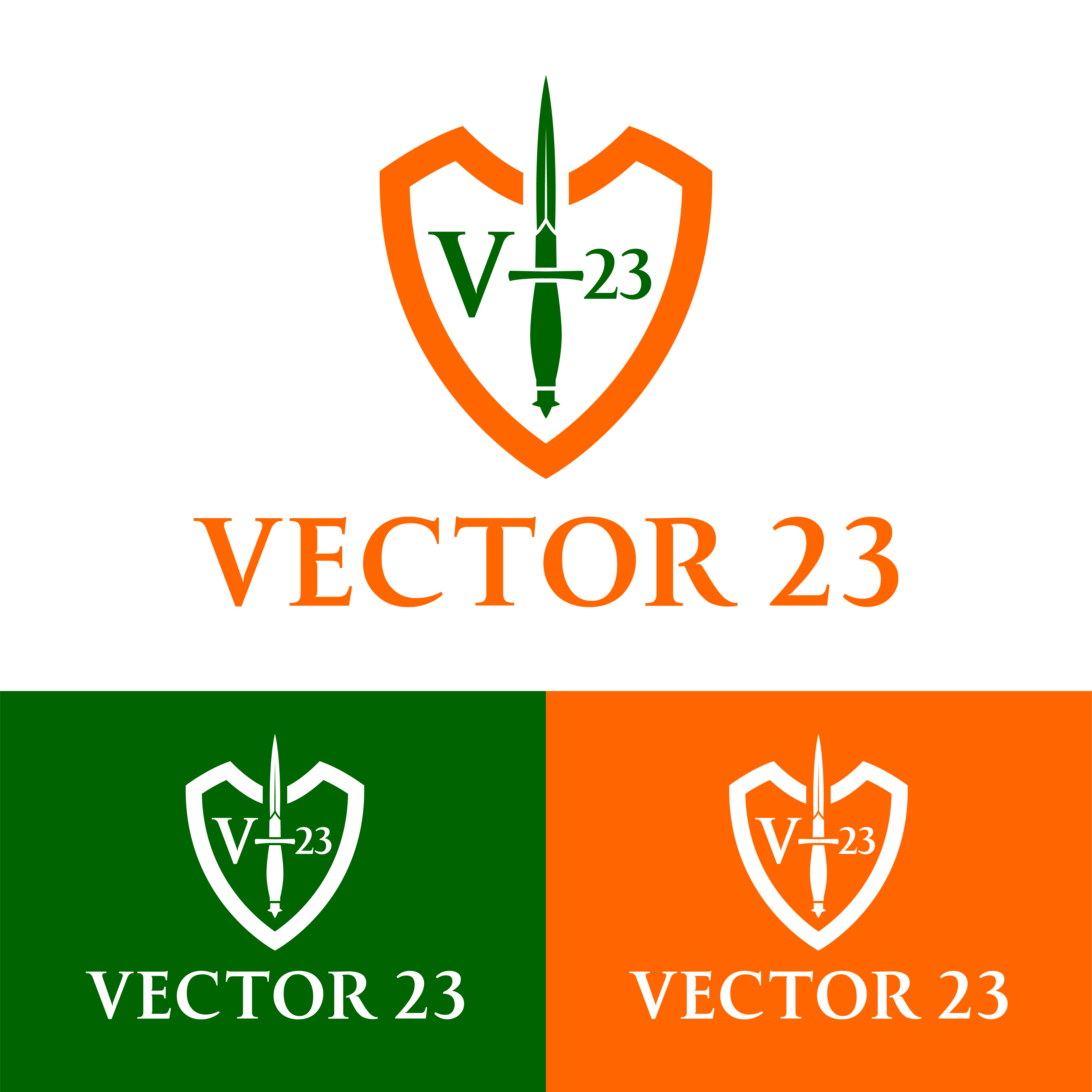Logo Design by John Mark Arts for Vector 23 | Design #36230019