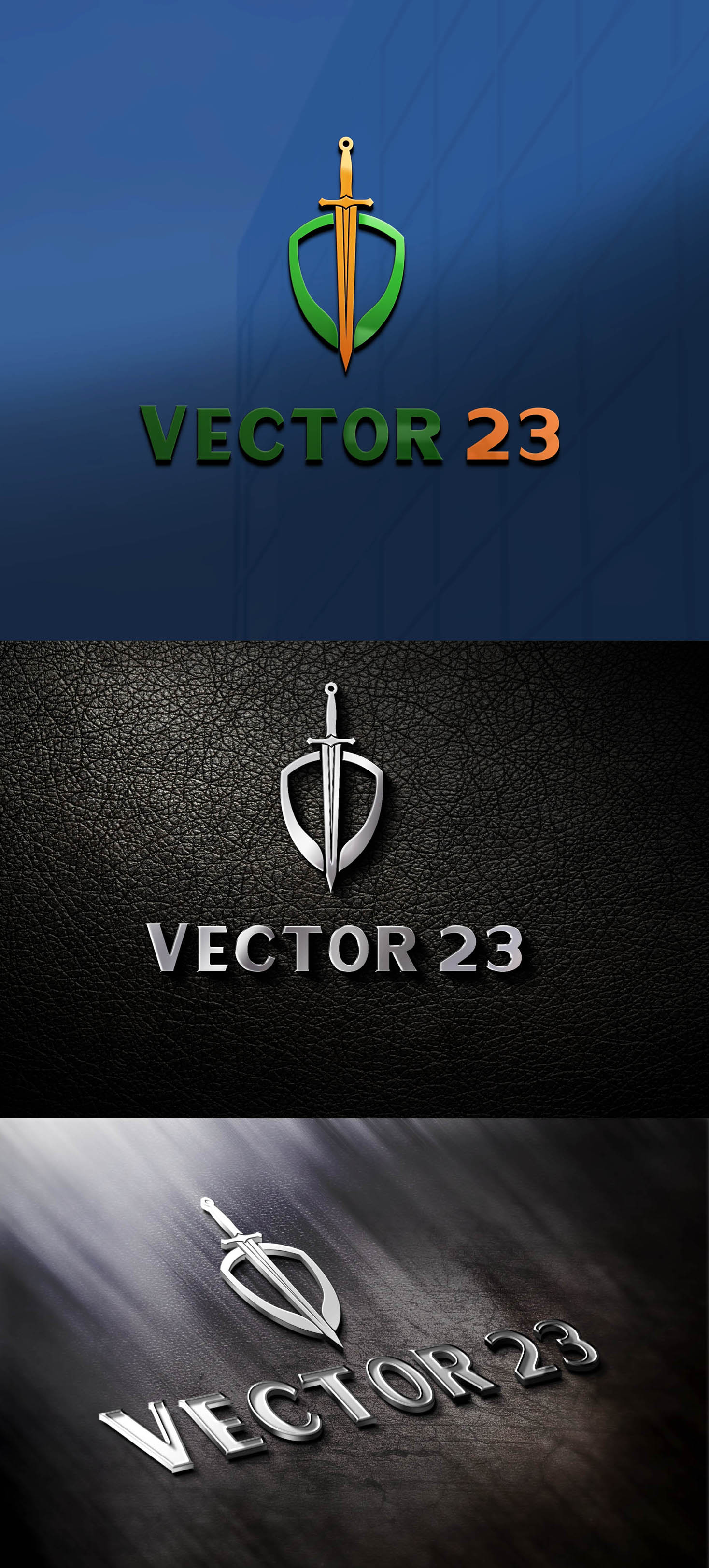 Logo Design by Burhan Art for Vector 23 | Design #36242516
