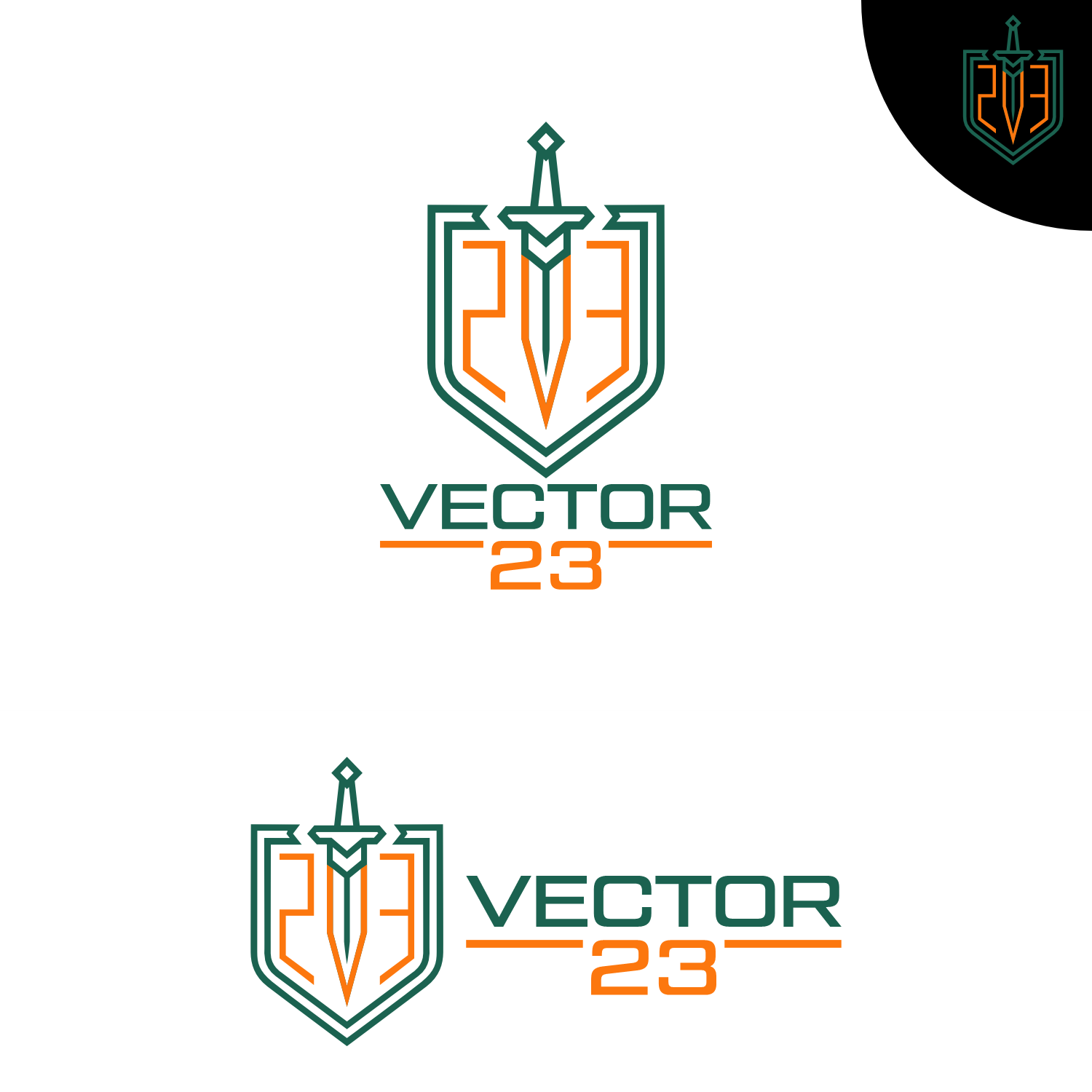 Logo-Design von Crows Design für Vector 23 | Design #36219663