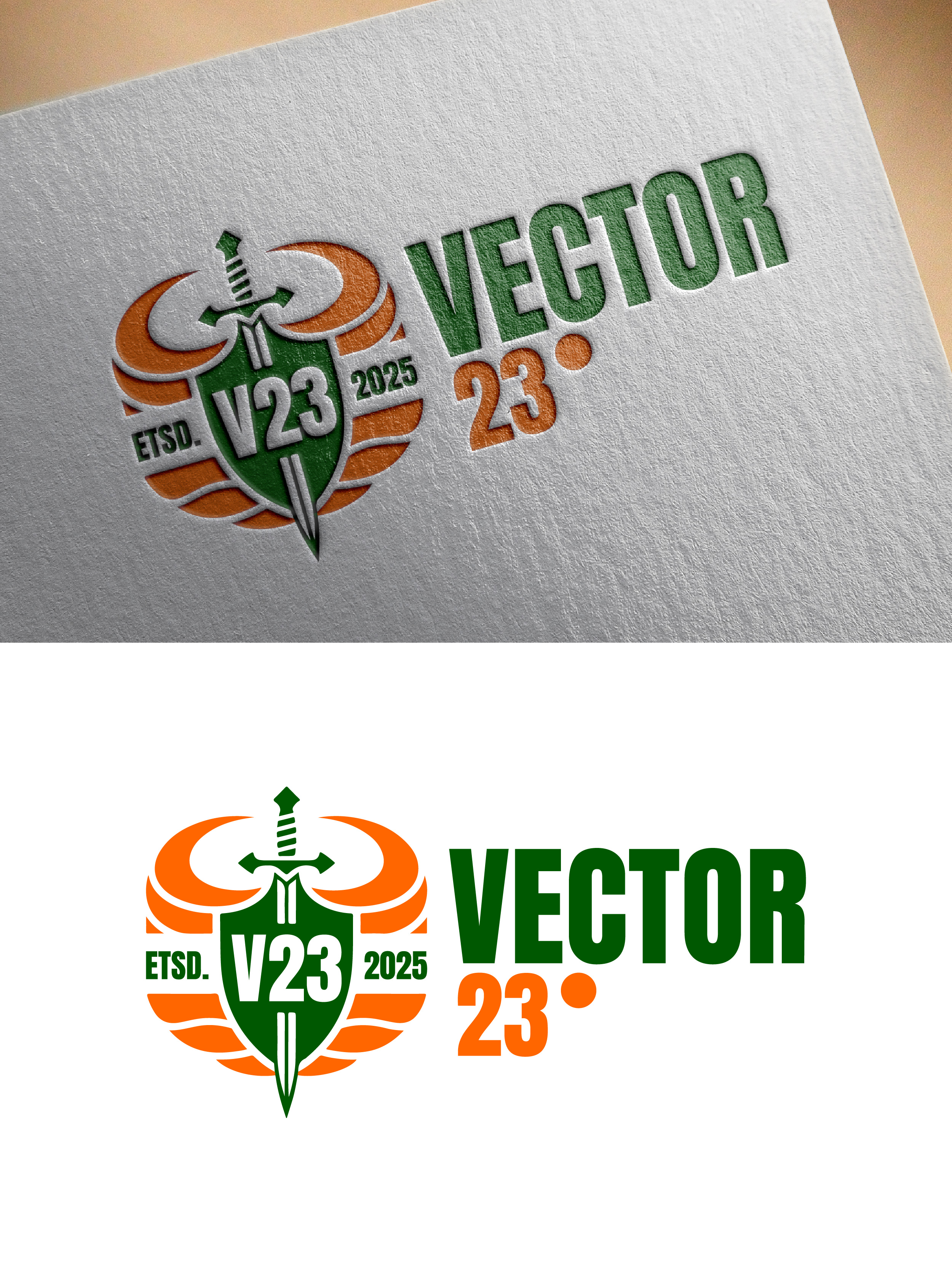 Logo-Design von THE DESIGN MAN für Vector 23 | Design #36220454