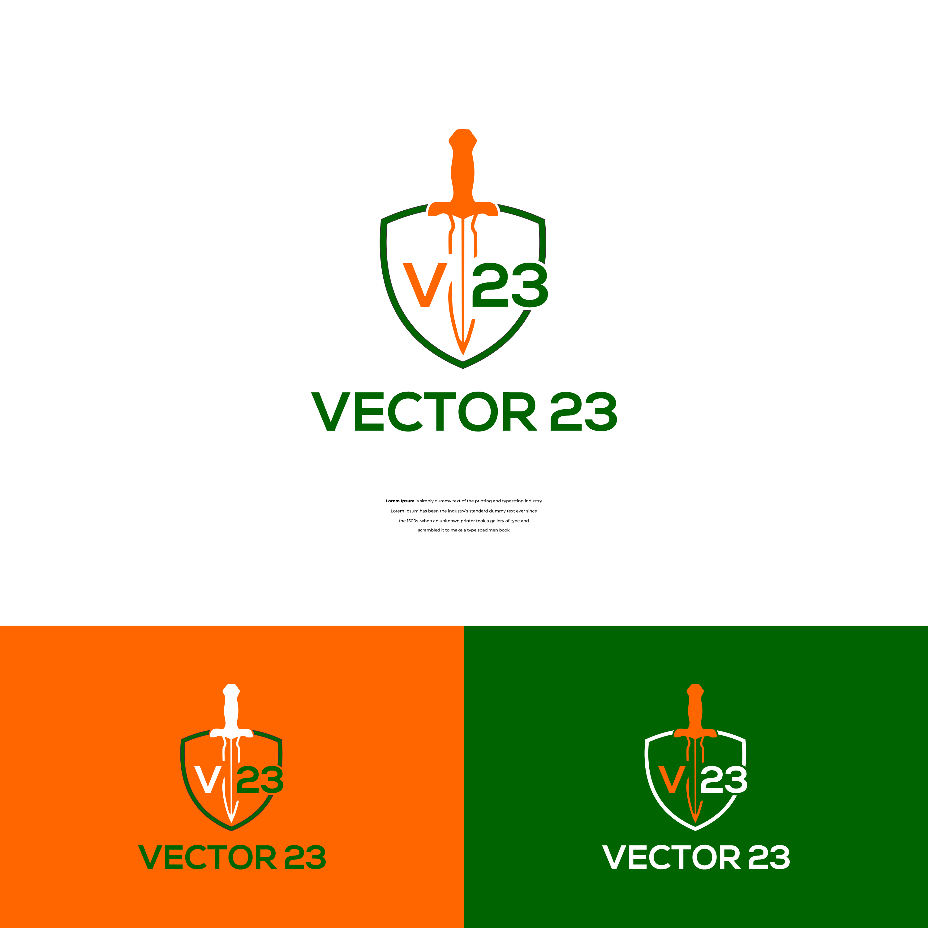 Logo Design by skylart28 for Vector 23 | Design #36221656