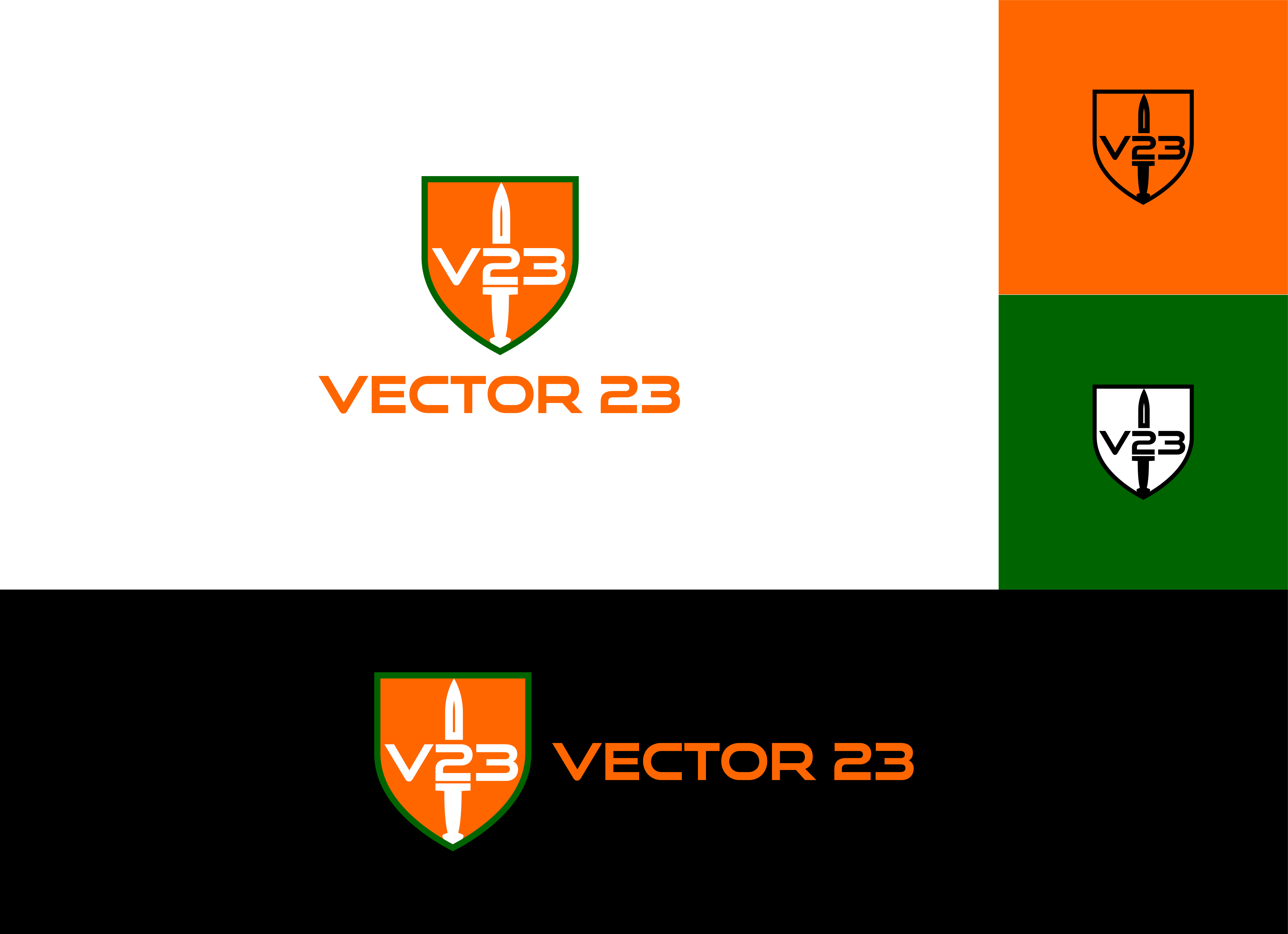 Logo Design by Ridg0 for Vector 23 | Design #36222298