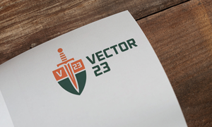 Logo Design by Loin008 for Vector 23 | Design: #36227018