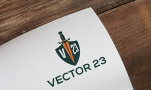 Logo Design by Loin008 for Vector 23 | Design: #36227020