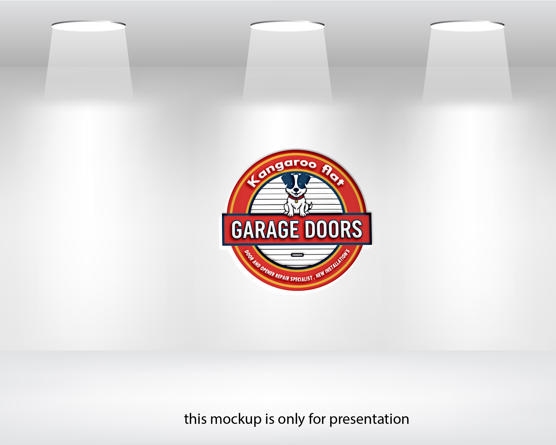 Logo Design by vmeskat for Kangaroo flat garage doors | Design #36228809