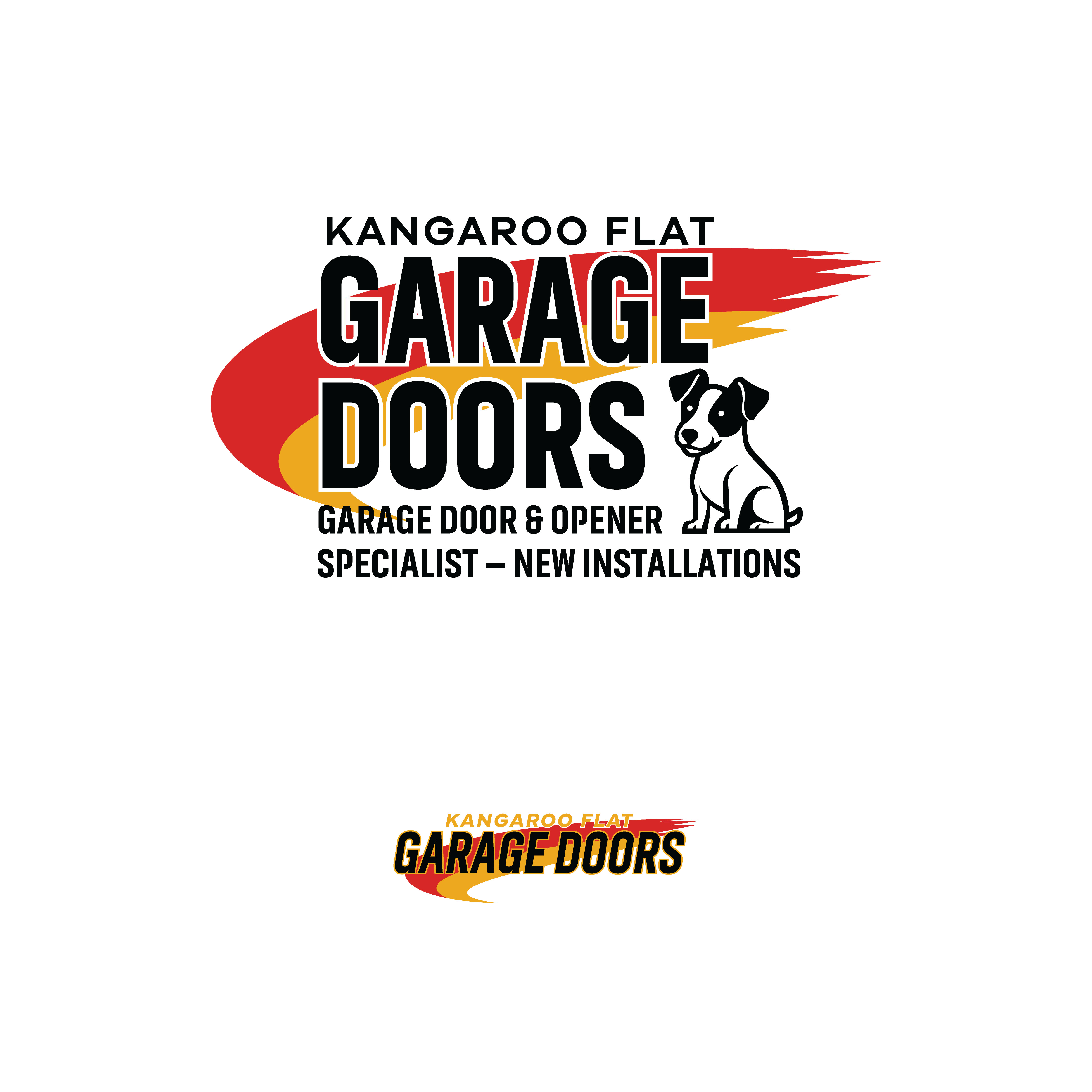 Logo Design by ainee4 for Kangaroo flat garage doors | Design #36224581