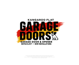 Logo Design by apik. for Kangaroo flat garage doors | Design: #36223304