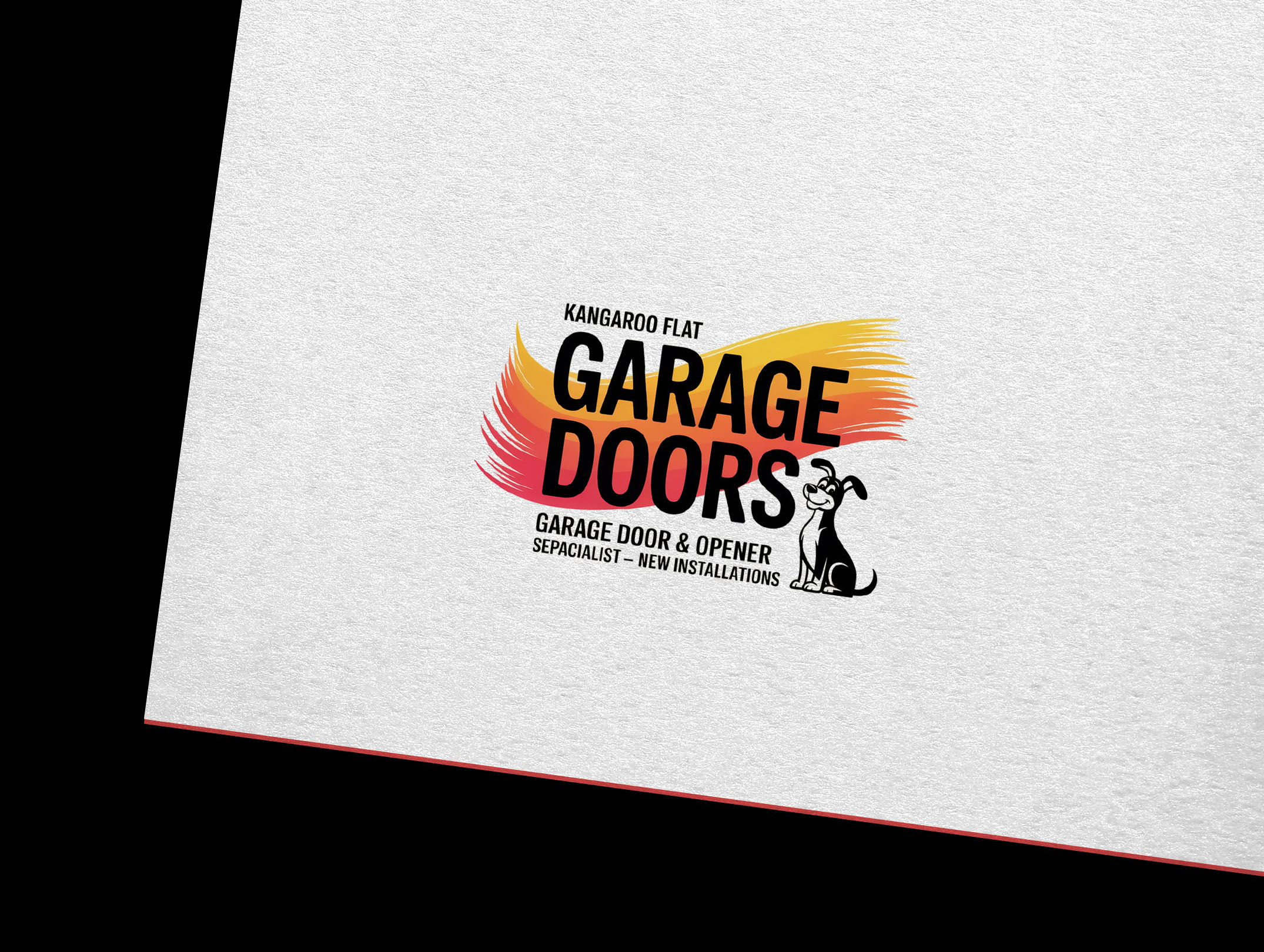 Logo Design by GraphiqueLab for Kangaroo flat garage doors | Design #36224426